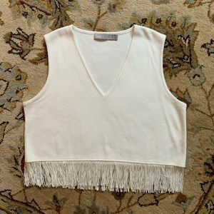 ASOS Crop Top with Fringe